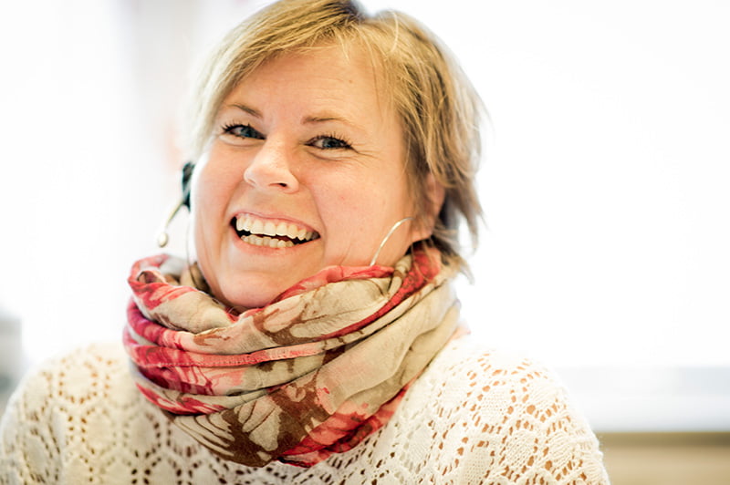 bilde av kundesenteransatt