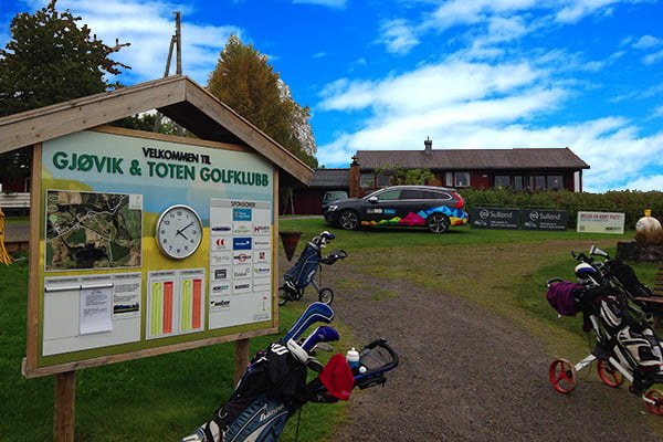 bilde av golfturnering