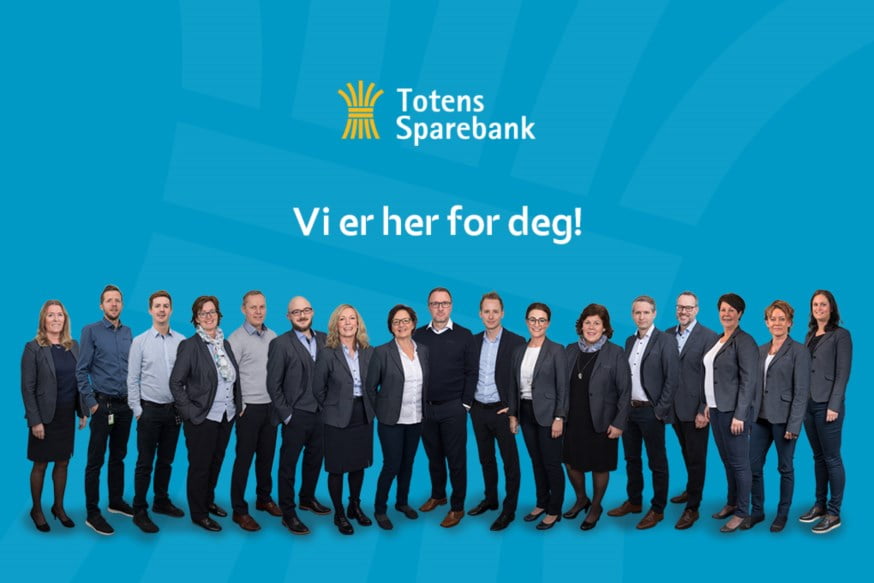 bilde av rådgivere i Totenbanken