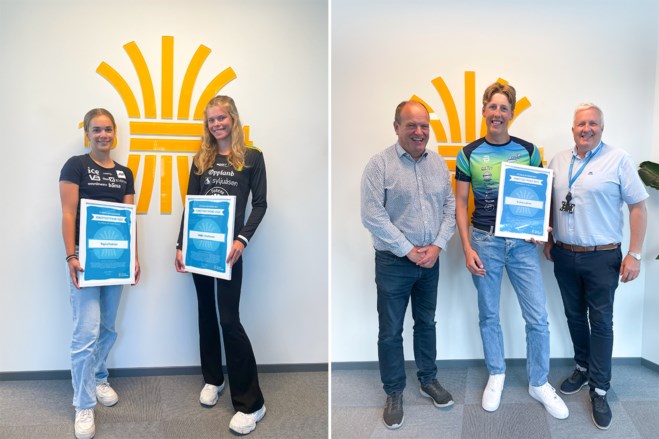 Bilde av stipendmottakerne for 2023